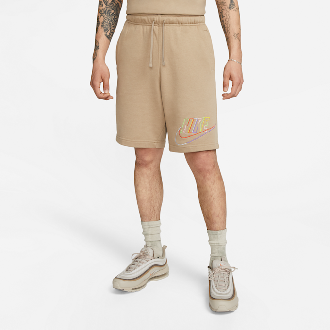 Nike Club Fleece+ French Terry Shorts bege 20160 1
