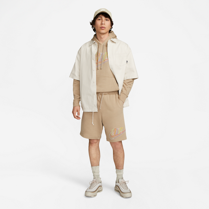 Nike Club Fleece+ French Terry Shorts bege 20160 7