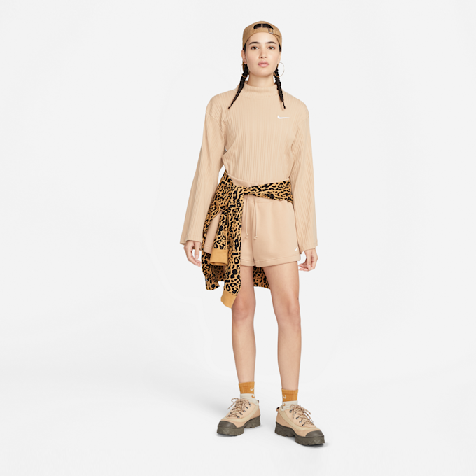 Nike Sportswear Sportswear Phoenix Fleece High-Waisted Shorts bež 20197 7