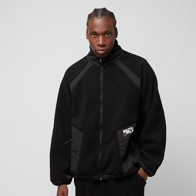 Southpole OG Logo 02 Polarfleece Jacket schwarz 20204 1