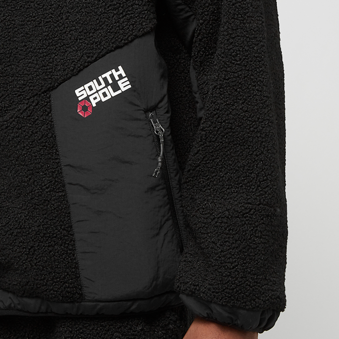 Southpole OG Logo 02 Polarfleece Jacket schwarz 20204 4