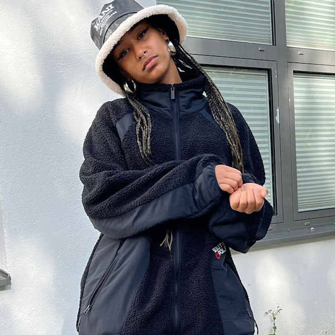 Southpole OG Logo 02 Polarfleece Jacket schwarz 20204 6