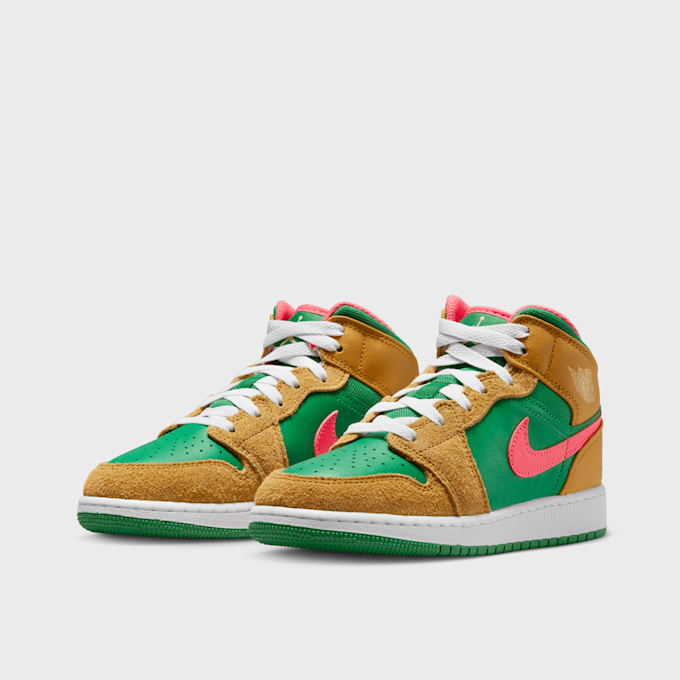 Jordan Air Jordan 1 Mid SE (GS) zielony 25603 4