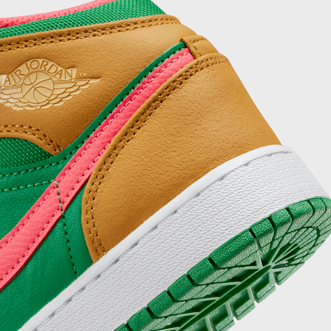 Jordan Air Jordan 1 Mid SE (GS) zielony 25603 8