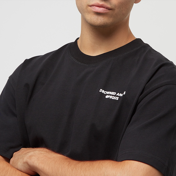 PEQUS Angel Graphic T- Shirt noir 25732 4