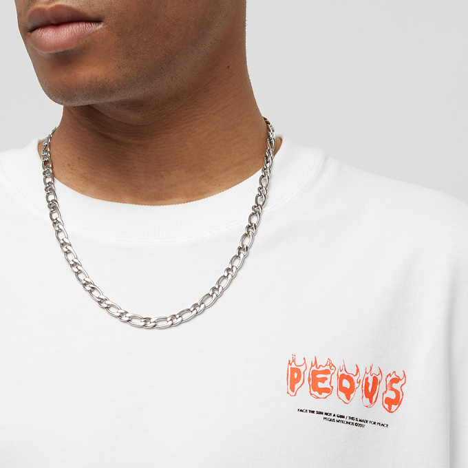 PEQUS F-CK-WAR Graphic T-Shirt weiß 25749 3