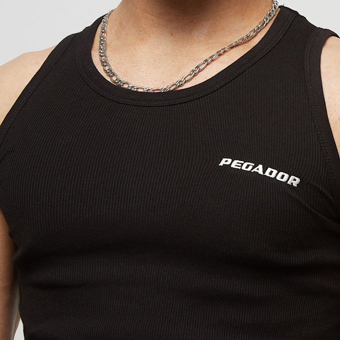 Pegador Logo Rib Undershirt schwarz 26261 3