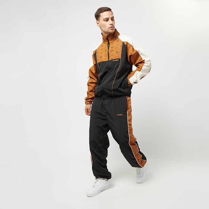 FUBU Initials Aop Block Track Jacket orange 26271 6