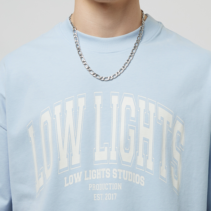 Low Lights Studios Campus Tee bleu 26283 3