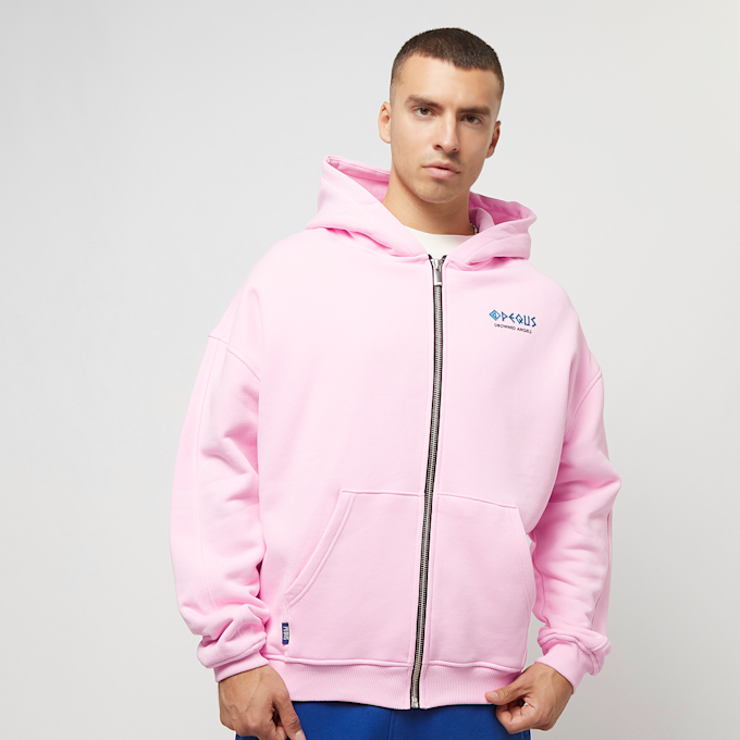 PEQUS Drowned Angels Graphic Zip Hoodie rose 26300 1