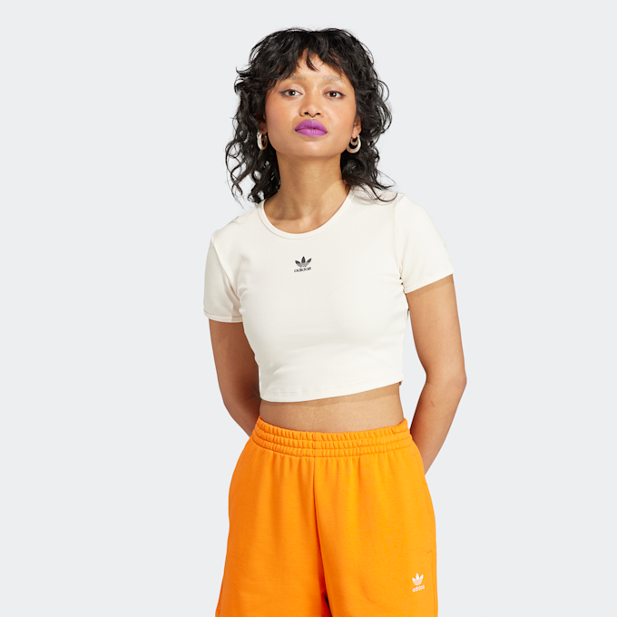 adidas Originals Essentials Rib T-Shirt branco 26355 1