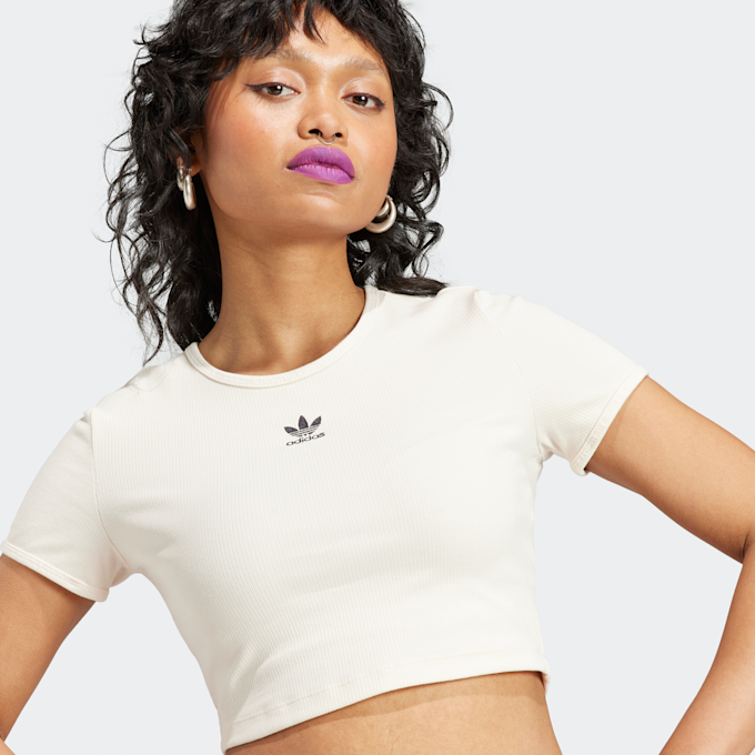 adidas Originals Essentials Rib T-Shirt branco 26355 3