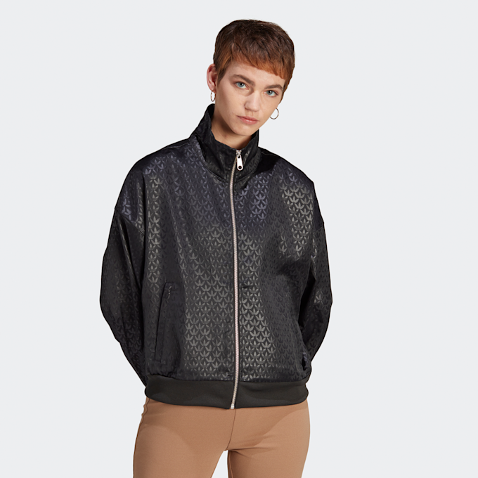 adidas Originals Monogram Satin Jacket rosa  26370 1