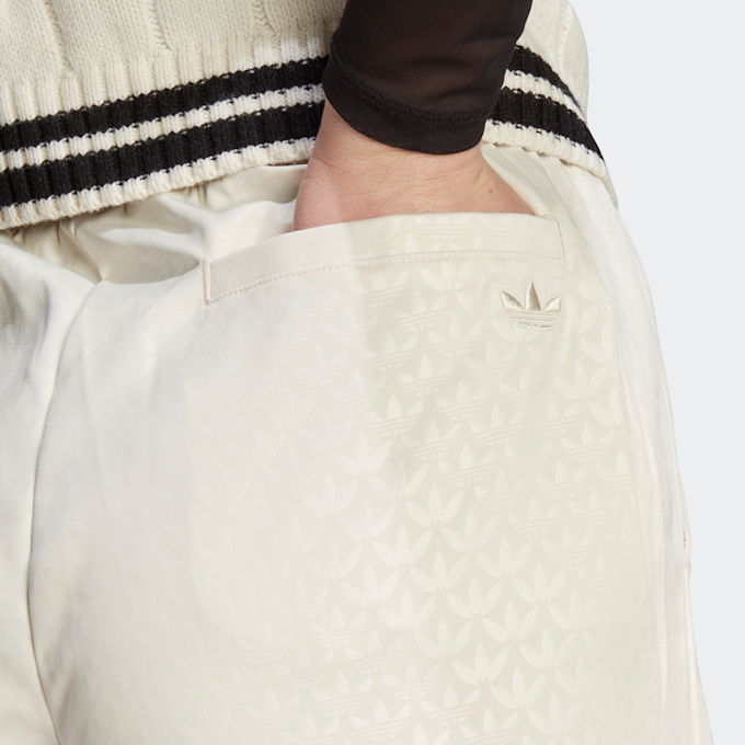 adidas Originals Pantaloni Satin Monogram beż 26376 3