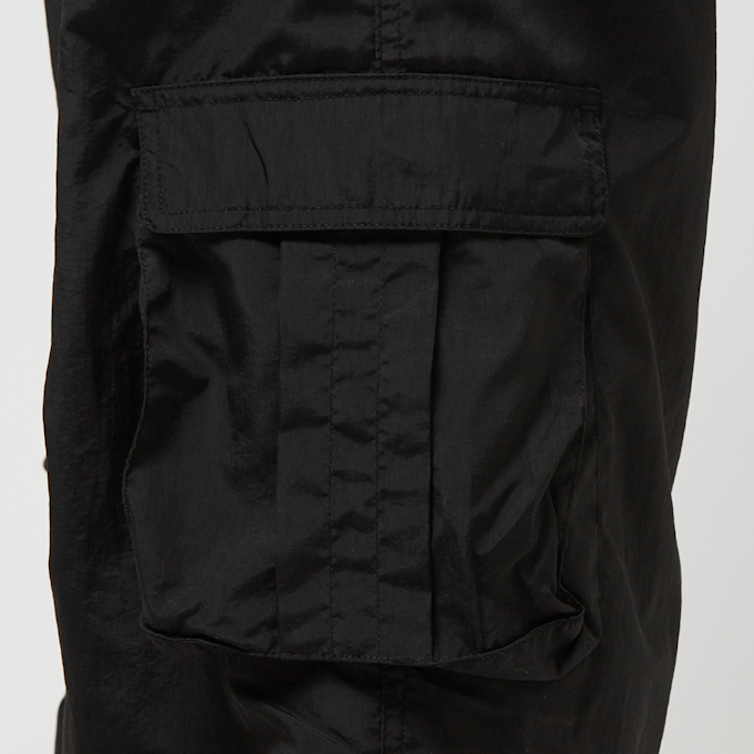 Urban Classics Ladies Wide Crinkle Nylon Cargo Pants schwarz 26383 5