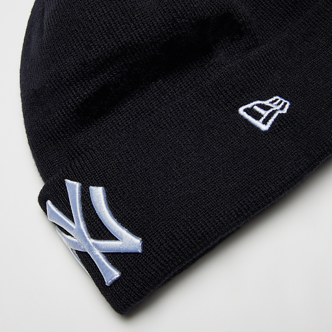 New Era MLB Essential Cuff Beanie MLB New York Yankees zwart 26545 3