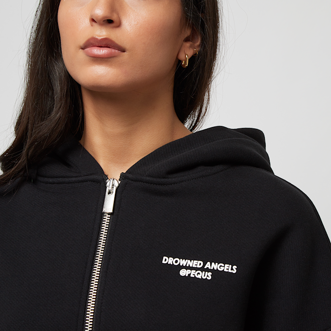 PEQUS Angel Graphic Zip Hoodie negro 26593 3