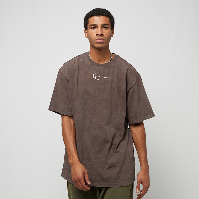 Karl Kani Small Signature Washed Heavy Jersey Landscape Tee bruin 26594 2