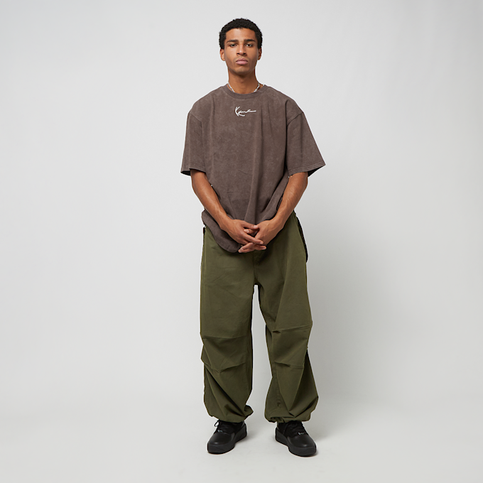 Karl Kani Small Signature Washed Heavy Jersey Landscape Tee braun 26594 5