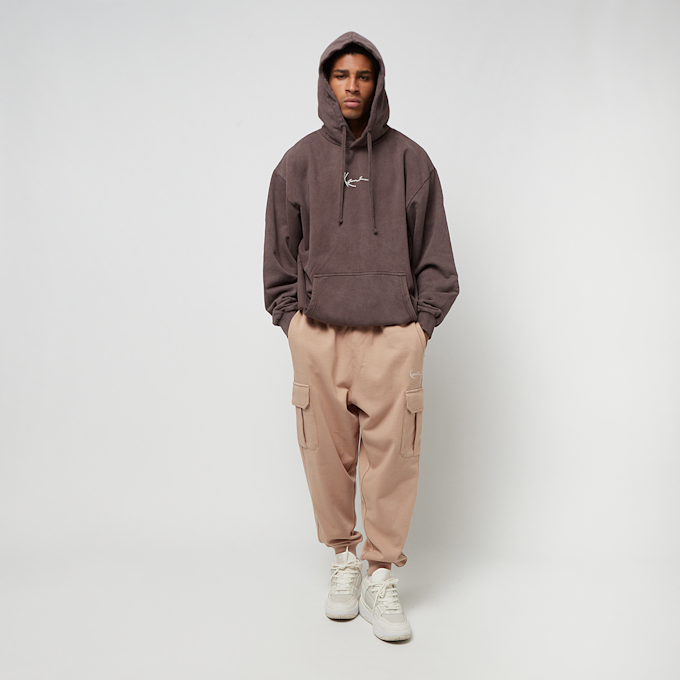 Karl Kani Small Signature OS Washed Heavy Sweat Landscape Hoodie marrone 26626 5