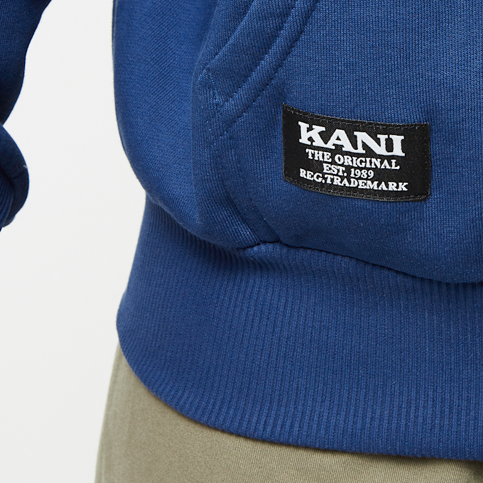 Karl Kani Woven Retro Split Oversized Hoodie blau 26628 4