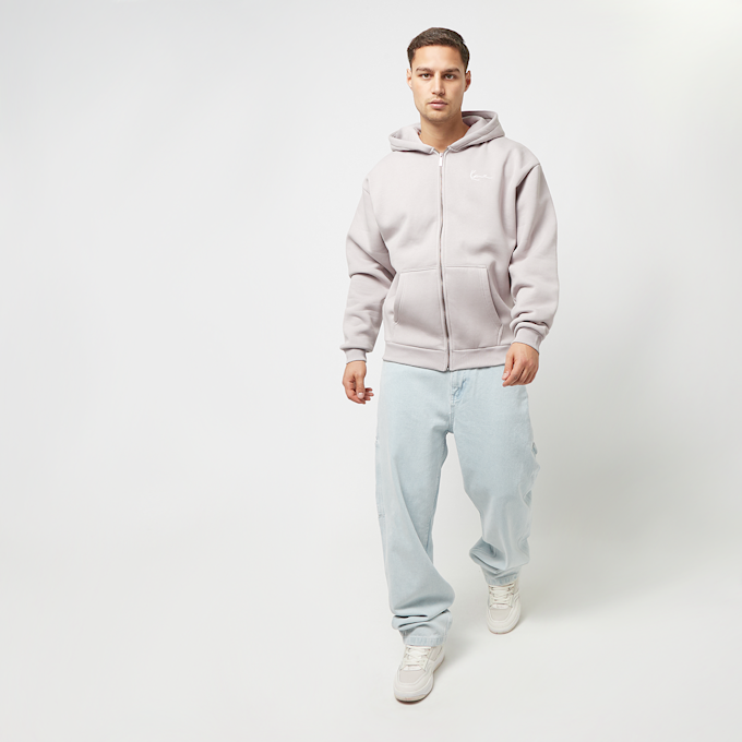 Karl Kani Chest Signature Essential Zip Hoodie grau 26635 4