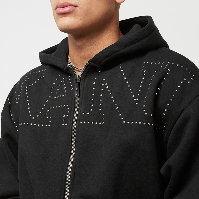 Karl Kani Studded Retro OS Full Zip Hoodie schwarz 26638 3