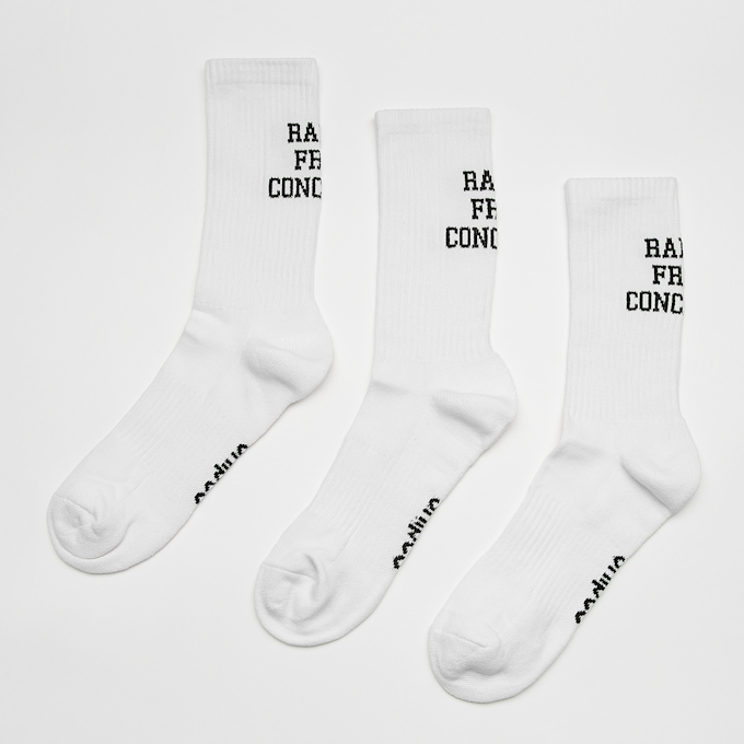 SNIPES 3 PACK - Claim Essential Crew Socks White multicolor 26667 1