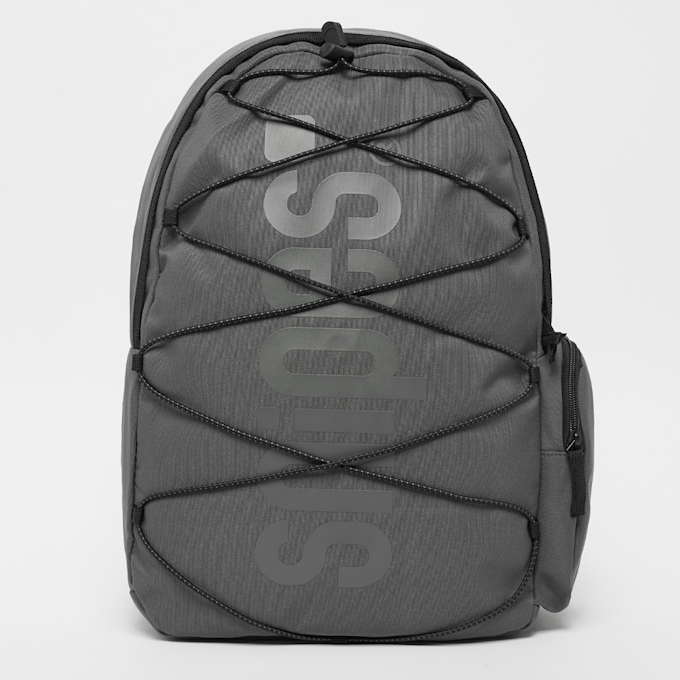 SNIPES Large Basic Logo Drawstring Skate Backpack siva 26688 1