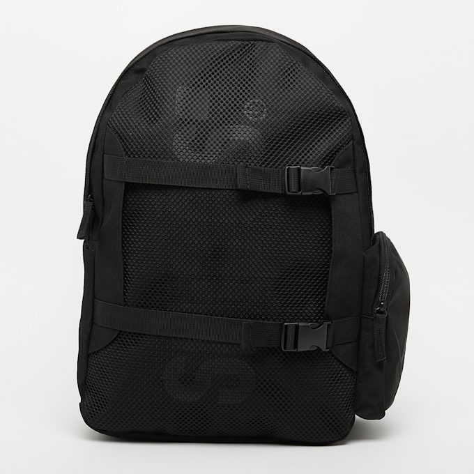 SNIPES Large Basic Logo Side Pocket Skate Backpack schwarz 26689 1