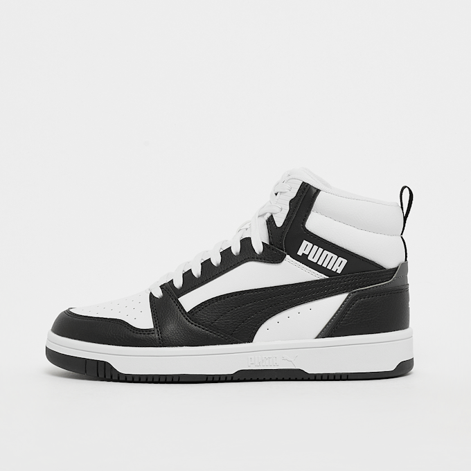 PUMA Rebound V6 Mid Jr puma white/puma black/shadow gray (GS) blanc 26719 1