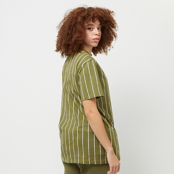 Karl Kani Small Signature Pinstripe Os Tee grün 26770 2
