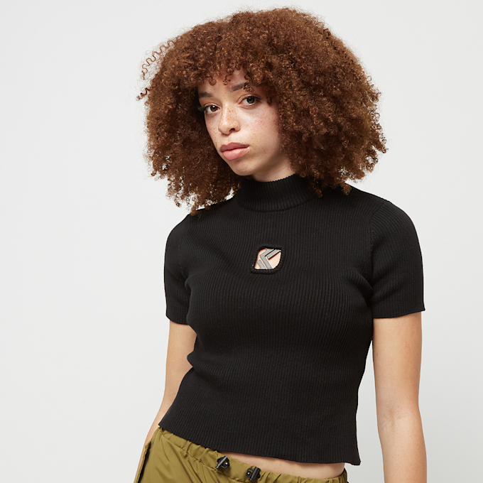 Karl Kani Metal OG Rib Knit Turtle Neck Tee schwarz 26774 1