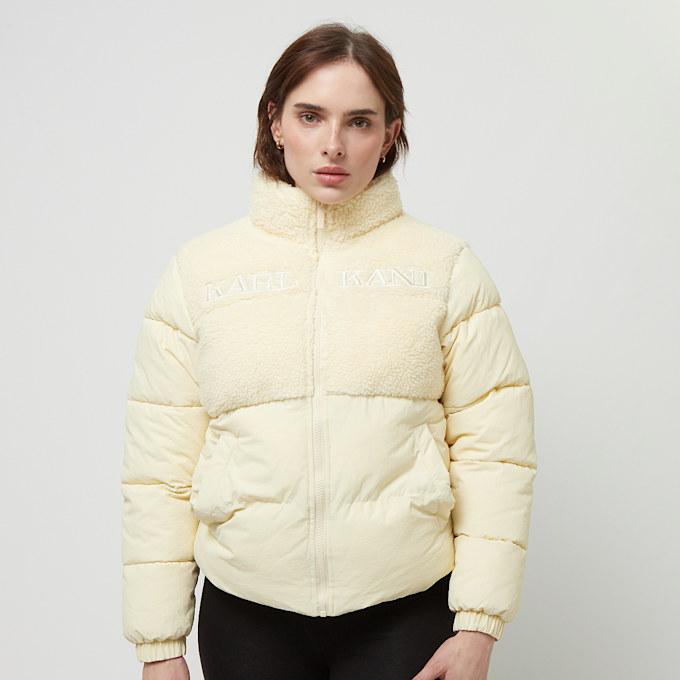 Karl Kani Retro Teddy Puffer Jacket beige 26787 1