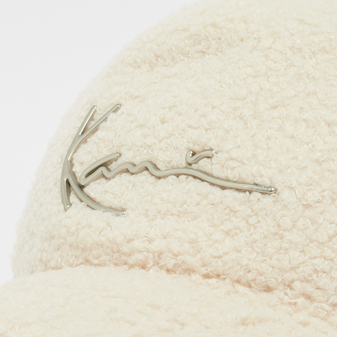 Karl Kani Signature Teddy Cap weiß 26797 4