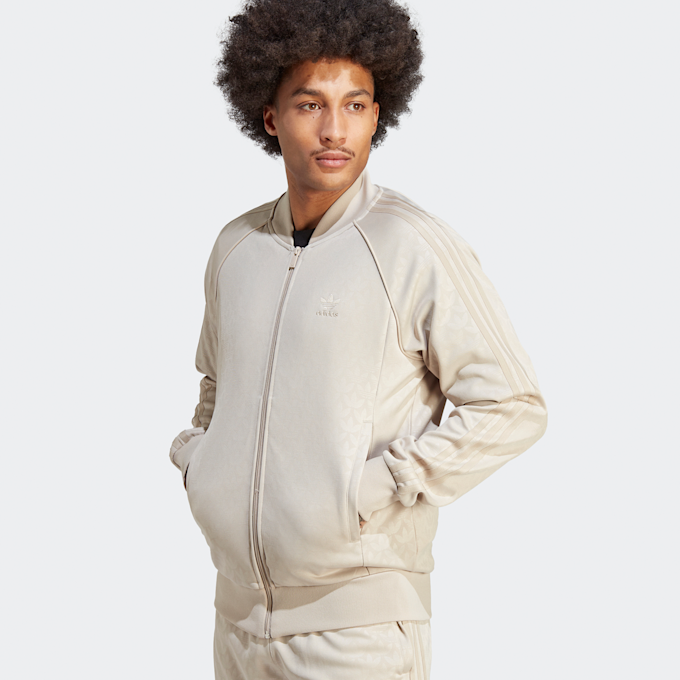 adidas Originals Veste de Survêtement Monogram Superstar beige 26899 1