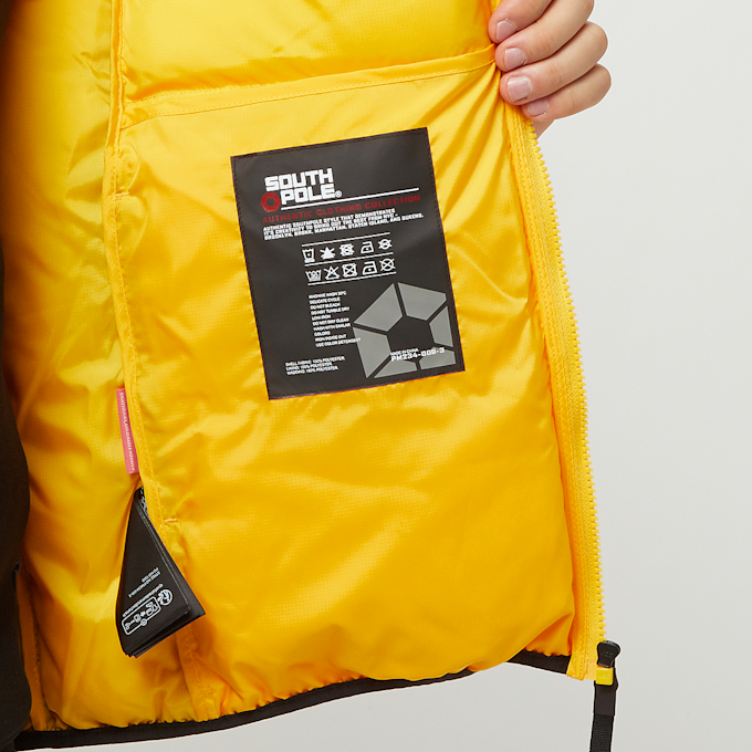 Southpole Bubble Vest 1.1 jaune 26908 4