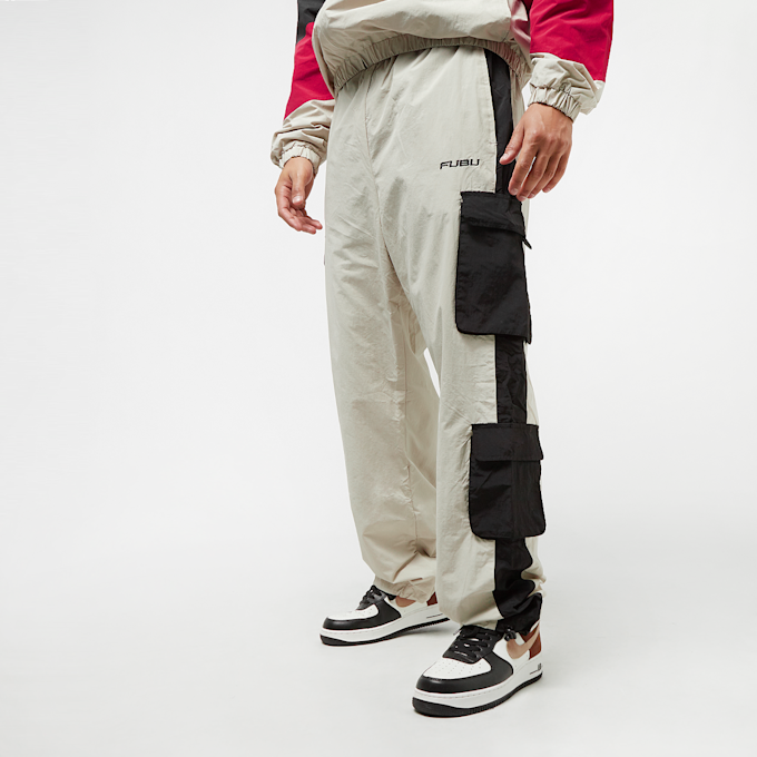 FUBU Corporate Cargotrack Pants blanco 27073 1