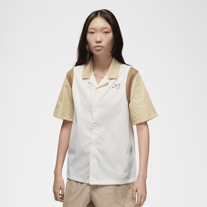 Jordan Button-Up Shirt weiß 27150 1