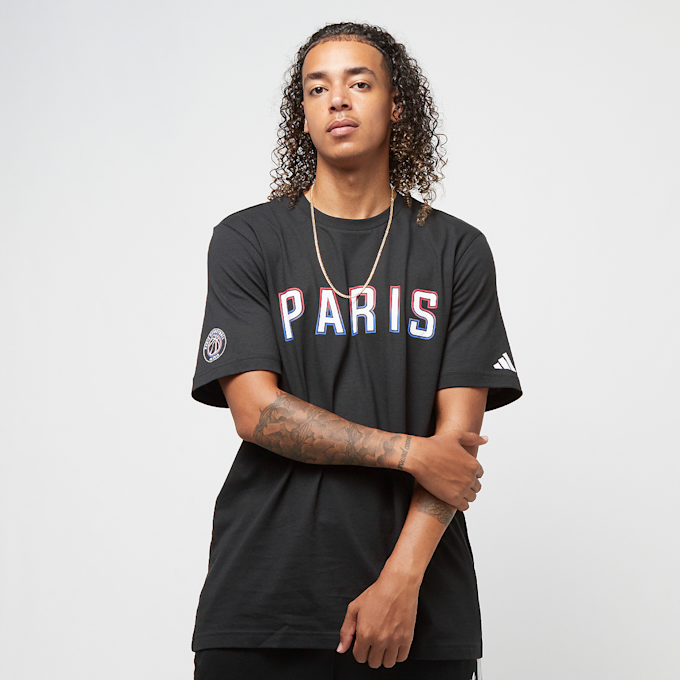 adidas Performance Paris Basketball T-Shirt schwarz 27161 1