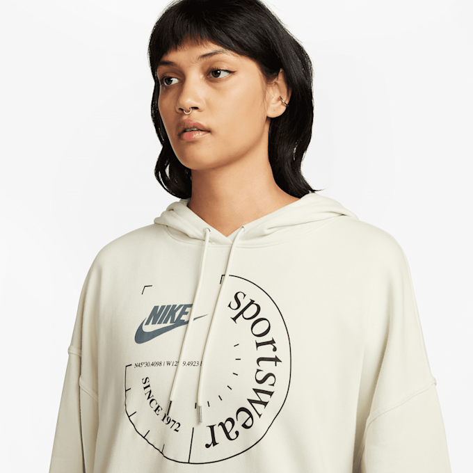 Nike Sportswear Oversized French Terry Hoodie rouge 27236 3