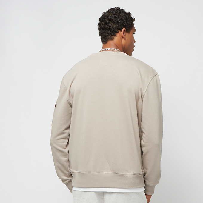 Alpha Industries Double Layer Sweater vintage sand beige 27254 2
