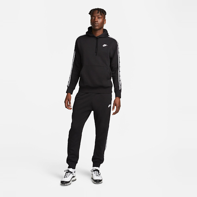 Nike Club Fleece Graphic Hooded Track Suit zwart 27349 1