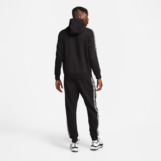 Nike Club Fleece Graphic Hooded Track Suit zwart 27349 2