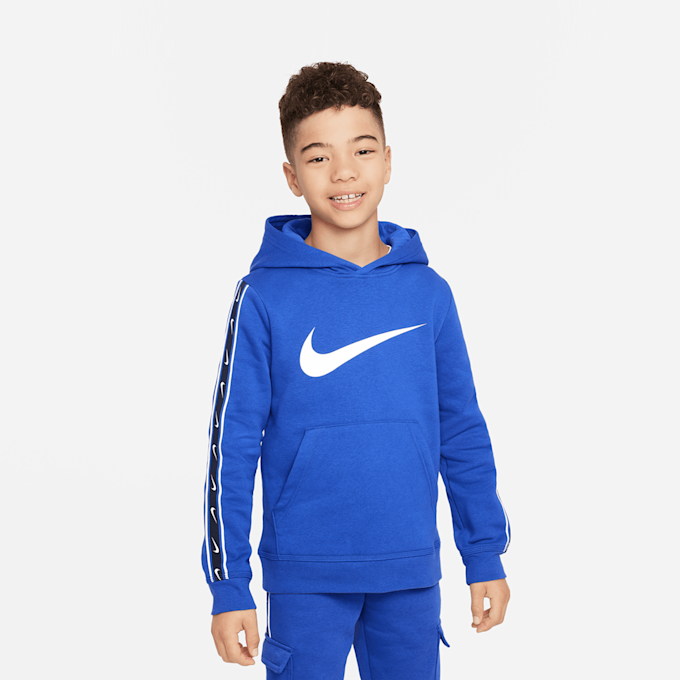 Nike Sportswear Repeat Fleece Pullover Hood schwarz 27380 1
