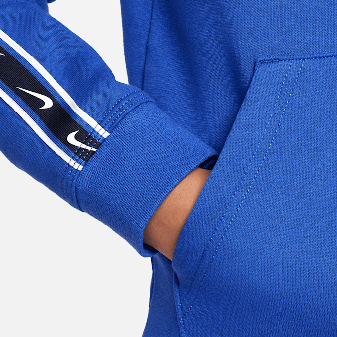 Nike Sportswear Repeat Fleece Pullover Hood schwarz 27380 4