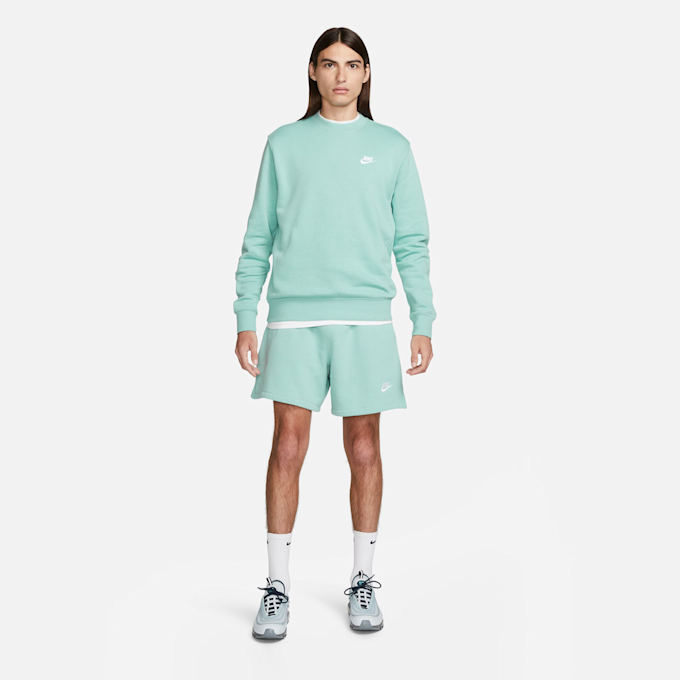 Nike Sportswear Club Crew Basketball Pullover verde 27401 5