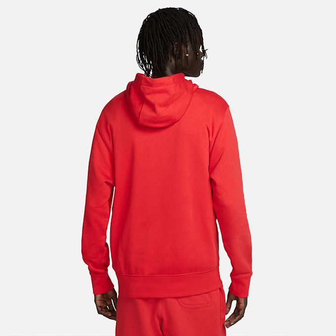 Nike Club Fleece+ French Terry Hoodie rosso 27405 2