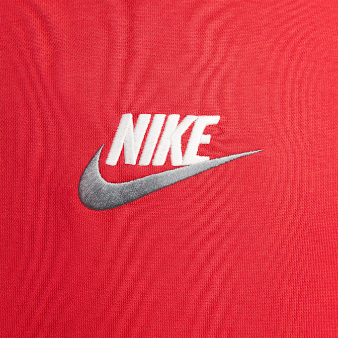 Nike Club Fleece+ French Terry Hoodie rosso 27405 6