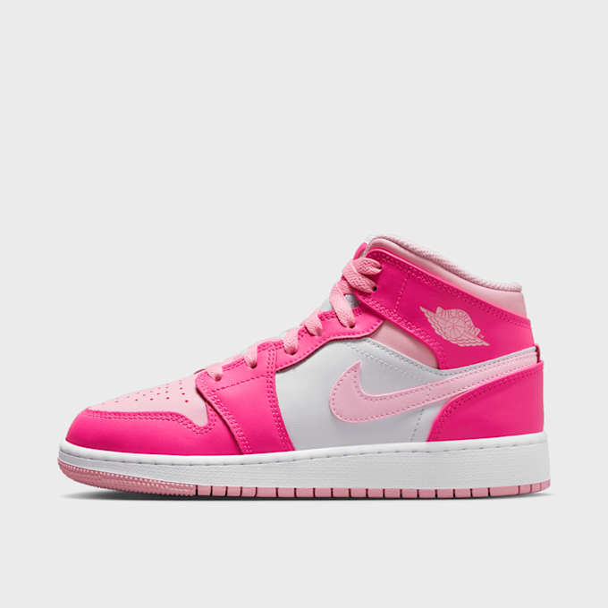 Jordan Air Jordan 1 Mid (GS) blanc 27427 1